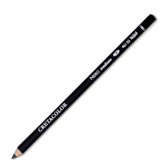 Олівець для рисунку, Вугільний середній, Cretacolor