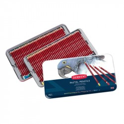Набір пастельних олівців Pastel, 72шт., мет. коробка, Derwent Набір пастельних олівців Pastel, 72шт., мет. коробка, Derwent