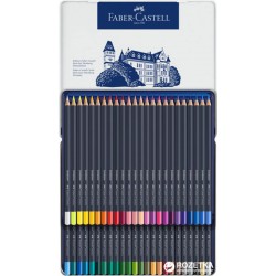 114748 Набір кольорових олівців GOLDFABER, 48шт, мет. коробка, Faber-Castell