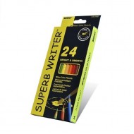 Олівці 24 кольори шестигранні, Superb Writer, Marco Олівці 24 кольори шестигранні, Superb Writer, Marco
