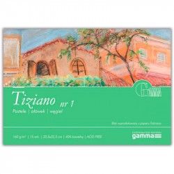 Склейка для пастелі ghiaccio, 22,5*32,5 см, 160г/м, 15 л., GAMMA