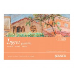 Склейка для пастелі gialletto, 22,5*32,5 см, 160г/м, 15 л., GAMMA