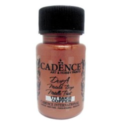 Cadence фарба акрилова Dora Metallic Paint, 50 мл, Мідь