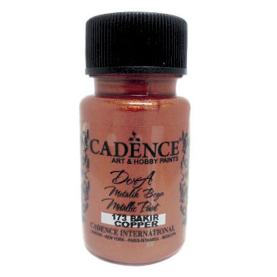 Cadence фарба акрилова Dora Metallic Paint, 50 мл, Мідь