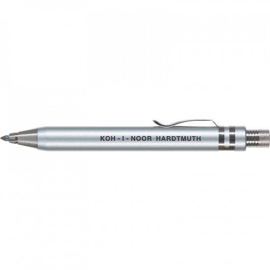 Олівець цанговий 5358, 3.2 мм, метал.корпус, срібн.