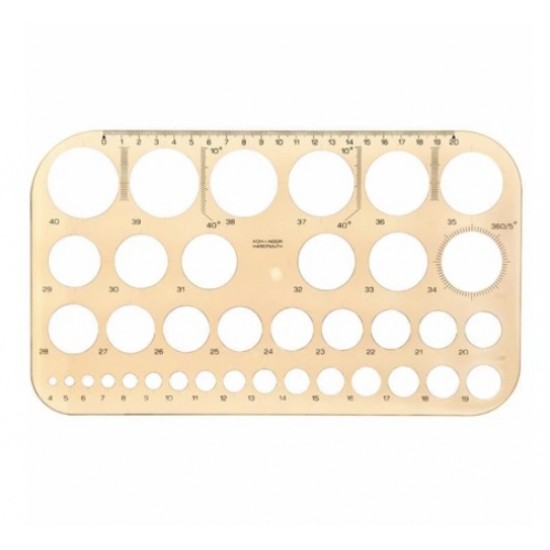 Шаблон діаметрів, димчастий