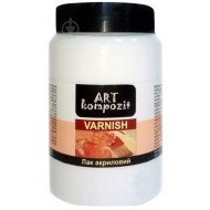 Лак акриловий "ART Kompozit", шовковисто-матовий, 0,4 л Лак акриловий "ART Kompozit", шовковисто-матовий, 0,4 л