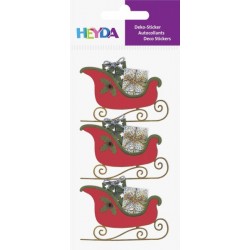 Набір декоративних наклейок, "Свято", 7,5*16,5см, Heyda