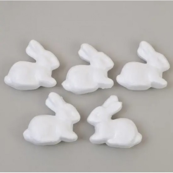 Пінопластова фігурка SANTI "Little rabbit", 5шт/уп., 6,5 см.
