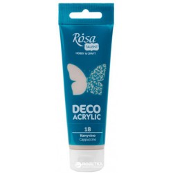Акрил для декору, Капучіно, матовий, 75 мл, ROSA TALENT