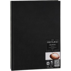 Fabriano Альбом для ескізів Drawing Book А4 (21х29,7 см) 160 г/м.кв. 60 арк, в палітурці по довгій Fabriano Альбом для ескізів Drawing Book А4 (21х29,7 см) 160 г/м.кв. 60 арк, в палітурці по довгій