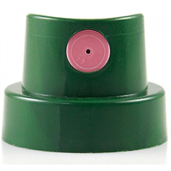 Кеп для графіті LEVEL 6 темно-зелений з розовою вставкою 5-25 см