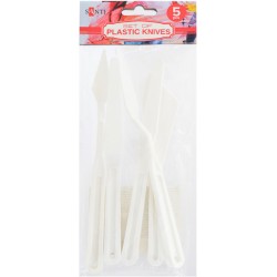 Набір мастихінів "Santi" 5 шт. пластик