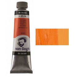 Фарба олійна VAN GOGH, (276) AZO Оранжевий, 40 мл, Royal Talens Фарба олійна VAN GOGH, (276) AZO Оранжевий, 40 мл, Royal Talens