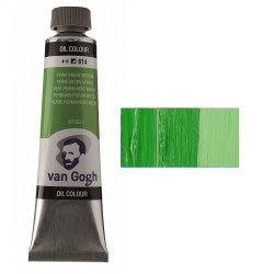 Фарба олійна VAN GOGH, (614) Перм. зелений середній, 40 мл, Royal Talens Фарба олійна VAN GOGH, (614) Перм. зелений середній, 40 мл, Royal Talens
