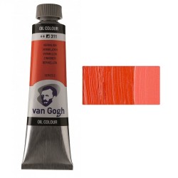 Фарба олійна VAN GOGH, (311) Кіновар, 40 мл, Royal Talens Фарба олійна VAN GOGH, (311) Кіновар, 40 мл, Royal Talens