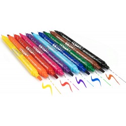 Набір двосторонніх маркерів для каліграфії Artist Studio Line, 10шт., Cretacolor