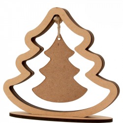 3D композиція на підставці „Ялиника“, МДФ, 22х5,5х20см, ROSA TALENT 3D композиція на підставці „Ялиника“, МДФ, 22х5,5х20см, ROSA TALENT