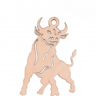 Заготовка „Бичок“ 2, фанера, 7х9,5см, 5шт, ROSA TALENT