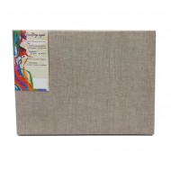 100х100 Полотно на підрамнику, льон, колір натуральний, Г.Н., планка 60*22см