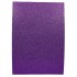 17GLA4-072 Фоаміран EVA 1.7±0.1MM "Темно-фіолетовий" GLITTER HQ A4 (21X29.7CM)