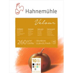 Hahnemuhle Блок-склейка для пастелі Velour альбом 30х40, 10а, 260г, Hahnemuhle