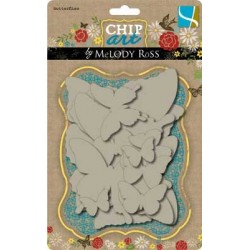 Висічки Chip Art Chipboard Shapes - Butterflies, GCD Studios, 544 Висічки Chip Art Chipboard Shapes - Butterflies, GCD Studios, 544