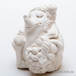 Їжак з кошиком, 8х6х6 Їжак з кошиком, 8х6х6