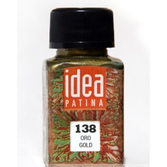 Idea Patina металева фарба 138 золото Maimeri 60мл Idea Patina металева фарба 138 золото Maimeri 60мл