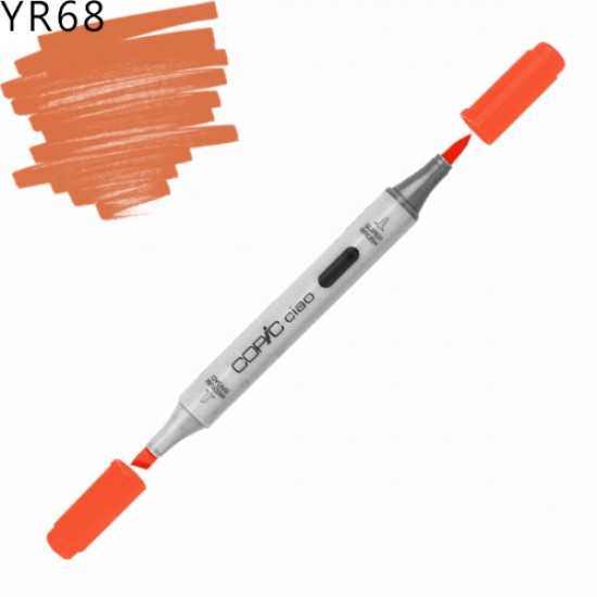 Copic маркер Ciao, #YR-68 Orange (Помаранчевий)