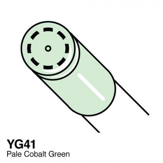 Copic маркер Ciao, #YG-41 Pale cobalt green (Пастельний зелений кобальт)