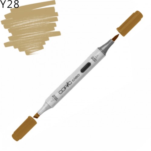 Copic маркер Ciao, Y-28 Lionet gold (Золотистий) Copic маркер Ciao, #Y-28 Lionet gold (Золотистий)
