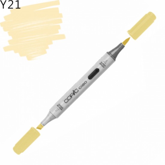 Copic маркер Ciao, #Y-21 Buttercup yellow (Блідий жовтий)