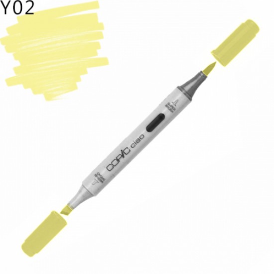 Copic маркер Ciao, #Y-02 Canary yellow (Світло-жовтий)