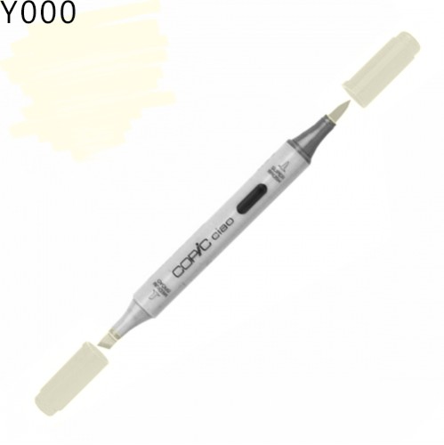 Copic маркер Ciao, #Y-000 Pale lemon (Пастельно-лимонний)