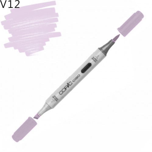 Copic маркер Ciao, #V-12 Pale lilac (Пастельно-ліловий)
