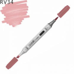 Copic маркер Ciao, RV-34 Dark pink (Темно-рожевий) Copic маркер Ciao, RV-34 Dark pink (Темно-рожевий)