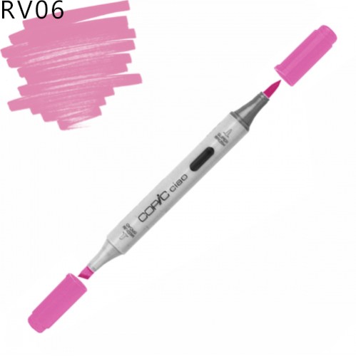 Copic маркер Ciao, RV-06 Cerise (Світло-вишневий) Copic маркер Ciao, #RV-06 Cerise (Світло-вишневий)