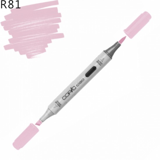 Copic маркер Ciao, #R-81 Rose pink (Тьмяно-рожевий)
