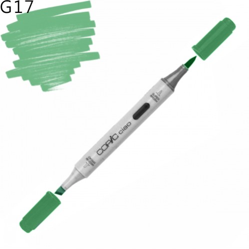 Copic маркер Ciao, G-17 Forest green (Зелене листя) Copic маркер Ciao, #G-17 Forest green (Зелене листя)