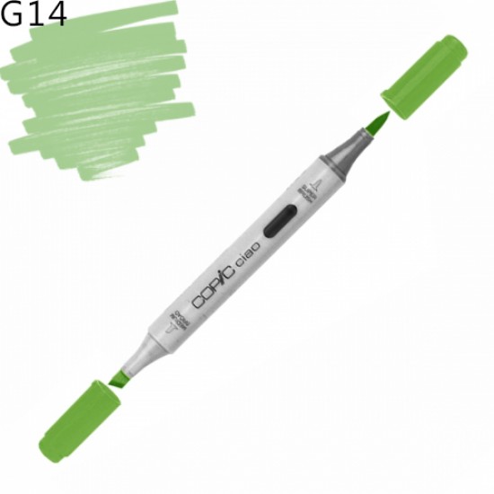 Copic маркер Ciao, #G-14 Apple green (Яблучно-зелений)