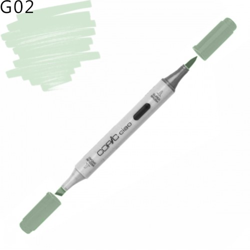 Copic маркер Ciao, #G-02 Spectrum green (Спектральний зелений)