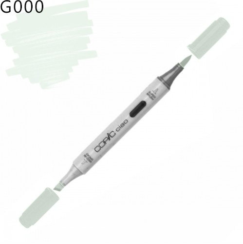 Copic маркер Ciao, G-000 Pale green (Пастельно-зелений) Copic маркер Ciao, #G-000 Pale green (Пастельно-зелений)