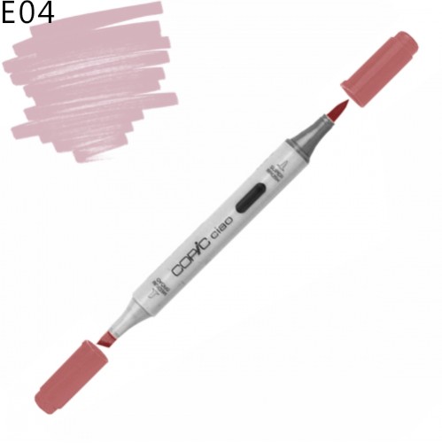Copic маркер Ciao, E-04 Lipstick natural (Рожевий натуральний) Copic маркер Ciao, #E-04 Lipstick natural (Рожевий натуральний)