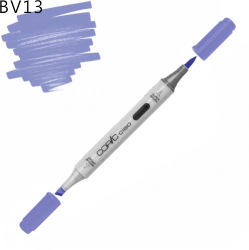Copic маркер Ciao, BV-13 Hydrangea blue (Синя гортензія) Copic маркер Ciao, #BV-13 Hydrangea blue (Синя гортензія)