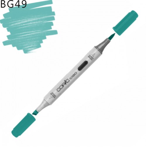 Copic маркер Ciao, BG-49 Duck blue (Бірюза) Copic маркер Ciao, #BG-49 Duck blue (Бірюза)