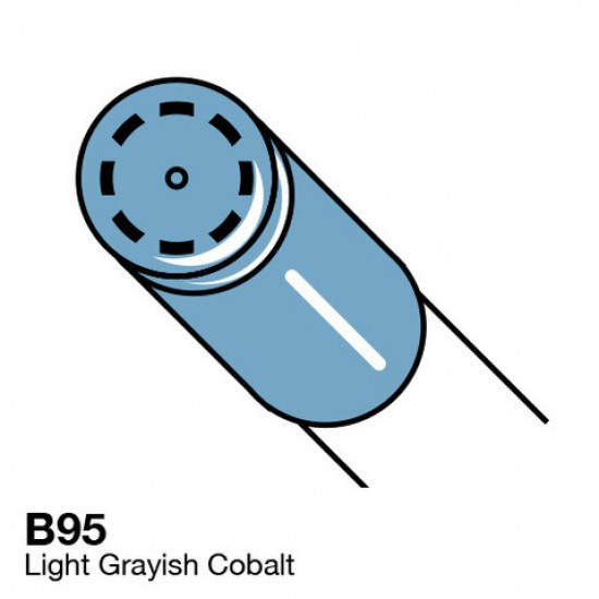 Copic маркер Ciao, #B-95 Light grayish cobalt (Світло-сірий кобальт)