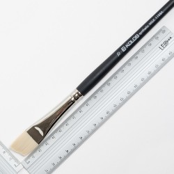 Синтетика кутова, Milk 1108A, №10, д.р. пензель KOLOS Синтетика кутова, Milk 1108A, №10, д.р. пензель KOLOS