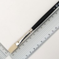 Синтетика плоска подовжена, Milk 1108F, № 4, к.р. пензель KOLOS Синтетика плоска подовжена, Milk 1108F, № 4, к.р. пензель KOLOS