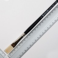 Синтетика плоска подовжена, Milk 1108F, № 6, к.р. пензель KOLOS Синтетика плоска подовжена, Milk 1108F, № 6, к.р. пензель KOLOS